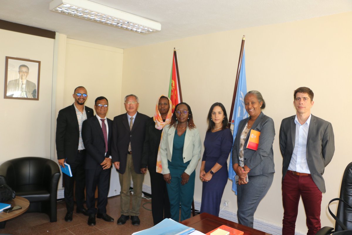 @uniceferitrea (@uniceferitrea) on Twitter photo UNICEF facilitated the arrival of UNESCO technical team to Eritrea to assess capacity needs in groundwater development. UN RC <a href="/nahlav/">Nahla Valji</a>, Minister Gebreselassie & key gov't partners welcomed the team & appreciated UNICEF leadership to integrate efforts 4sustainable water investment UNICEF facilitated the arrival of UNESCO technical team to Eritrea to assess capacity needs in groundwater development. UN RC <a href="/nahlav/">Nahla Valji</a>, Minister Gebreselassie & key gov't partners welcomed the team & appreciated UNICEF leadership to integrate efforts 4sustainable water investment