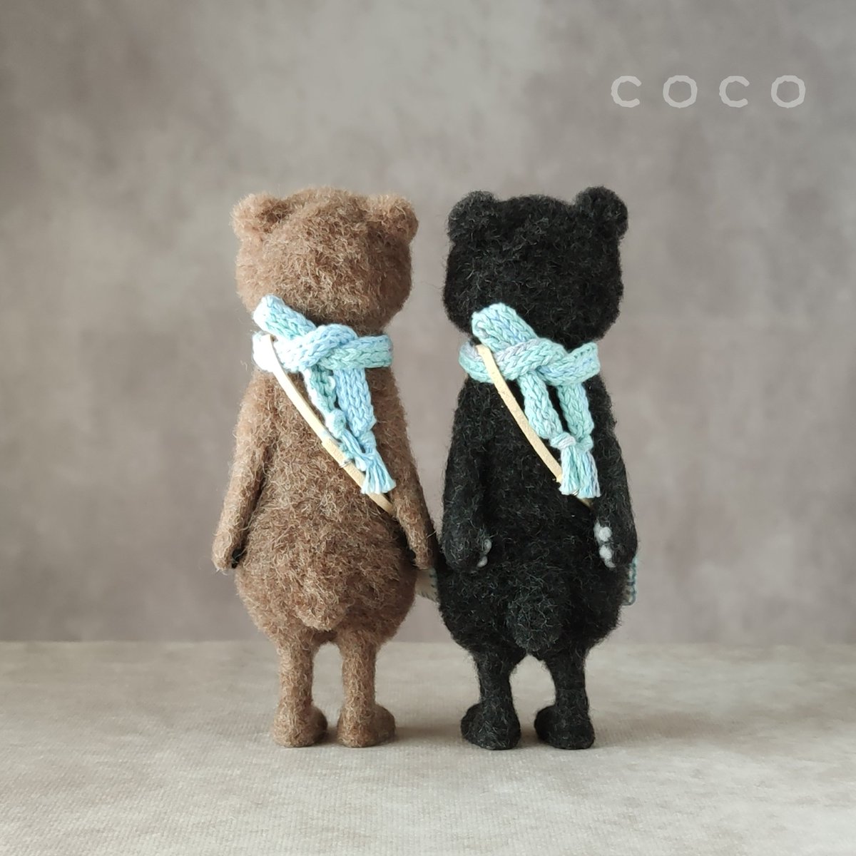 この子達のおうち探しをしたいと思います。(⁠*⁠´⁠ω⁠｀⁠*⁠)

明日9/23(火)21:00頃にメルカリでお待ちしております。

どうぞ宜しくお願い致します。(⁠ ⁠ꈍ⁠ᴗ⁠ꈍ⁠)

#羊毛フェルト
#ヒグマ
#ツキノワグマ