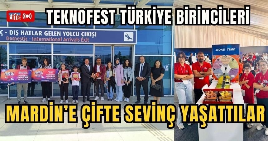 Mardin’e TEKNOFEST'te çifte sevinç yaşattılar
mardinlife.com/gundem/mardin-…
