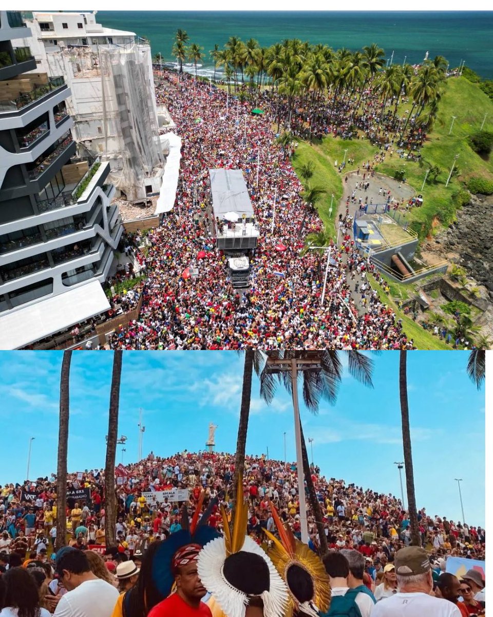 Sem Anistia para golpistas e não à PEC da blindagem! Começando a semana com o coração aquecido após um domingo com tanta gente na rua no país todo!  É reconfortante ver nossa bandeira sendo usada por quem, de fato, defende seu povo e luta por um país mais justo e soberano! 🇧🇷🇧🇷🇧🇷
