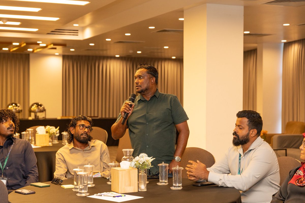 MAAWmv's tweet photo. Ministry of Agriculture and Animal Welfare hosted a workshop with @MoTmv @FAO , and @UNDPMaldives to share key findings from the SCALA-PSEF project on enhancing the sustainability and market potential of the Maldivian papaya sector. 🍈 The session focused on strengthening local production through MGAP standards and Nature-Based Solutions, connecting farmers with resorts, guesthouses, and supermarkets to build a stronger local market. 🌱