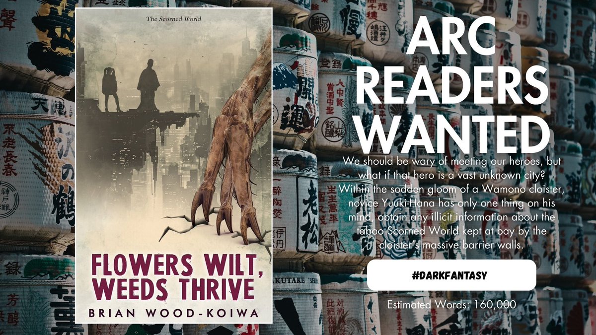 Flowers Wilt, Weeds Thrive
by Brian Wood-Koiwa

come read the ARC: penpinery.com/user_3dd0212/f…