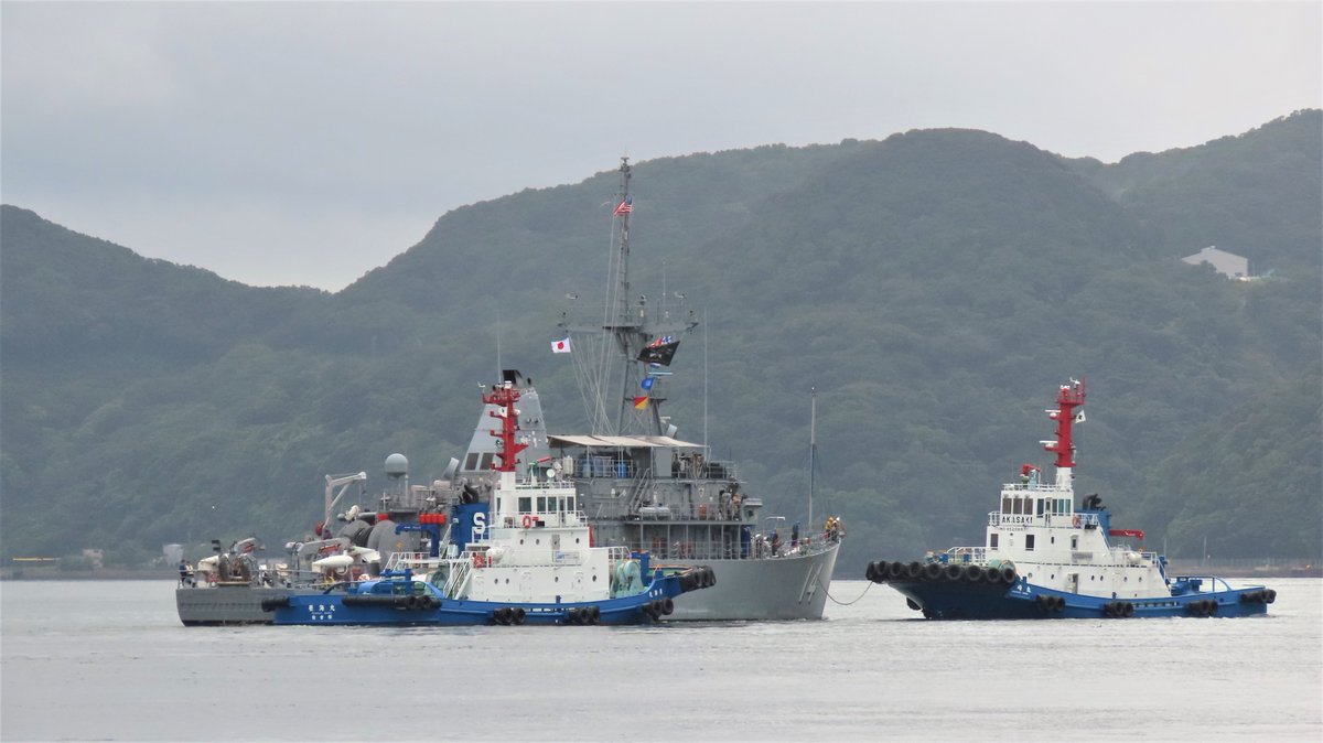 kt_666's tweet image. 佐世保オータムフェスタ、米海軍掃海艦チーフ(USS Chief)のフラッグ

🪵WOODEN SHIPS★IRON MEN🦾

#佐世保オータムフェスタ2025 #オータムフェスタ
