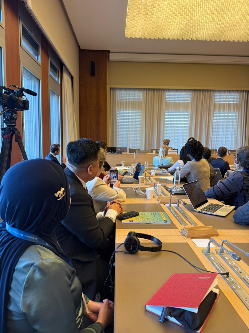 WTO_Malaysia's tweet photo. The Forum started with the launch of the ‘World Trade Report 2025’, which examined the complex and fast-evolving relationship between AI and international trade, and explored how these forces can shape inclusive growth. https://t.co/kxM9zNv3bd