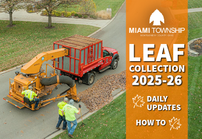 Happy Fall! Time to start thinking about raking leaves. The official first day of collection is Nov. 3, but if leaves start to fall early, you'll see us out early! Everything you need to know about leaf season is on our website now. Click: miamitownship.com/136/Leaf-Colle… #miamitwppride