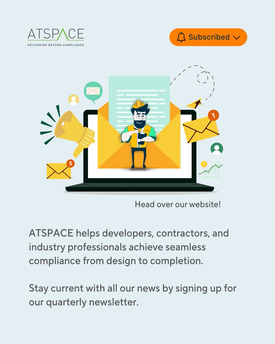 ATSPACE_LTD's tweet photo. Preparing for winter construction challenges? Our newsletter offers essential compliance advice and expert tips. Sign up on our website to stay ahead of the cold! ✉️

https://t.co/bnzGigEWzF

#ConstructionPrep #ComplianceExperts https://t.co/70h0Z3DwPp