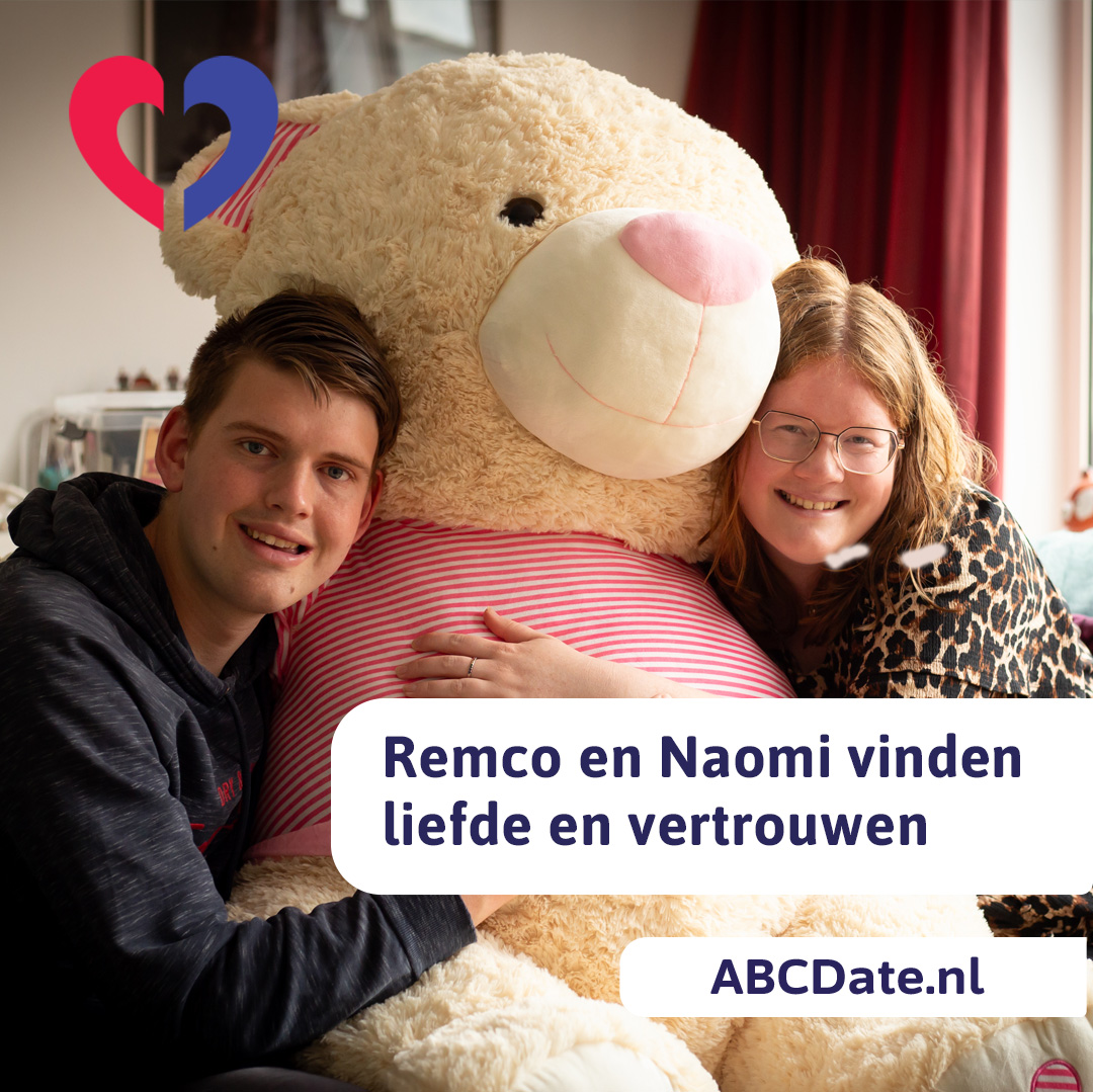 Remco en Naomi hebben elkaar ontmoet op ABCDate. Ze hadden best snel een eerste afspraak. Remco: "Het voelde goed en toen ging het toch best snel. We hebben elkaar eerst berichten gestuurd." Lees of luister verder op ow.ly/s82850VFlpZ