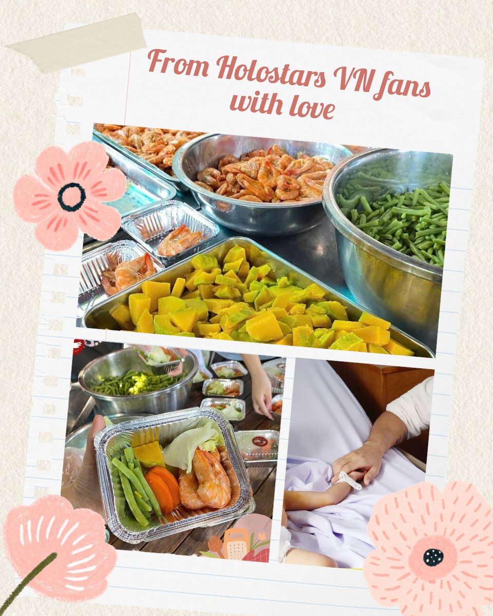 MinhNhiNg's tweet photo. Holostars Vietnam fans donated 100 meals for pediatric cancer patients at Nhi Đồng Hospital (pediatric hospital) and contributed 2 million VND to the "Nhịp Tim Vietnam" fund to support congenital heart surgery 🥰
#ホロスターズ大運動会 #HSEverglow https://t.co/Tga8GexKjh