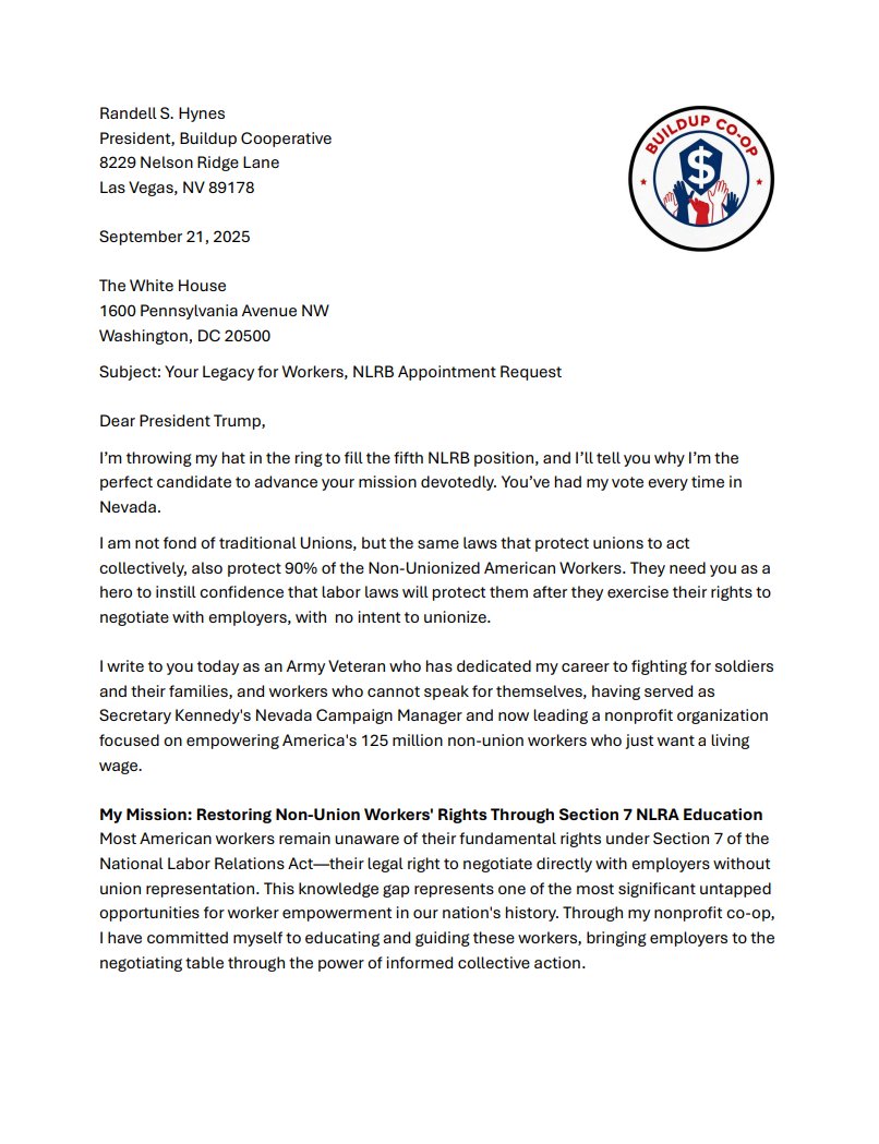 RandellHynes's tweet photo. Can I please get an endorsement reply?

I asked President @RealDonaldTrump for the 5th appointment to the National Labor Relations Board.

A typical Sunday around here. https://t.co/BJqREuLrH6