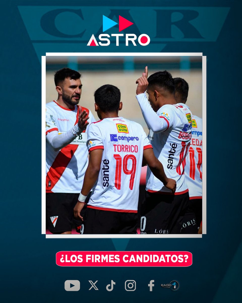 AstroMultimedio's tweet image. ¿LOS FIRMES CANDIDATOS?

#AlwaysReady es el único líder del campeonato #TodosContraTodos.

A 9 fechas de concluir el torneo: ¿Le alcanzará al equipo de Baldivieso mantener esa ventaja y consagrarse campeones?

#AstroMultimedios #AstroNoticias #DivisionProfesional #FutbolBoliviano