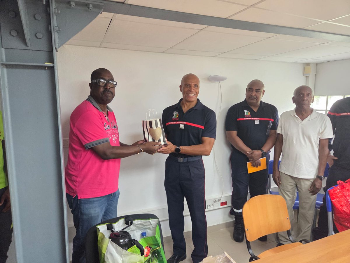 🔥 Du 3 au 7 sept, les anciens du SDIS Guyane ont accueilli leurs homologues du Suriname 🇸🇷🤝🇬🇫Visites, échanges, souvenirs et projets communs : une fraternité sans frontières qui fait rayonner l’esprit pompier ! #SDISGuyane #Solidarité #PompiersUnis