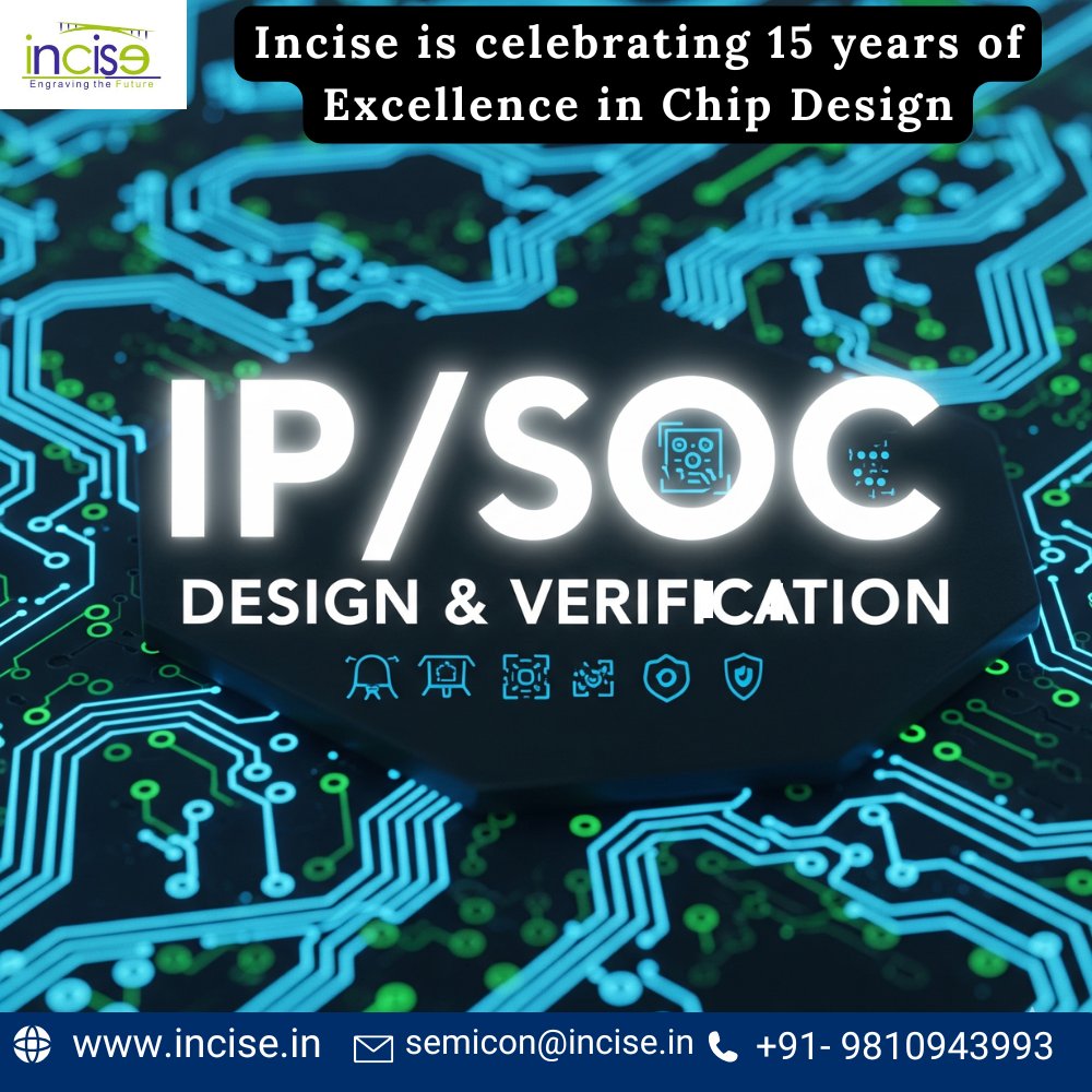 Incise_in's tweet image. Powering the future of connectivity. Our Semiconductor Services offer a range of solutions including IP/SOC design, physical design, and FPGA design. Let us help you bring your next-gen products to life
#SemiconductorDesign #PhysicalDesign #FPGA #TechSolutions #ProductDevelopment