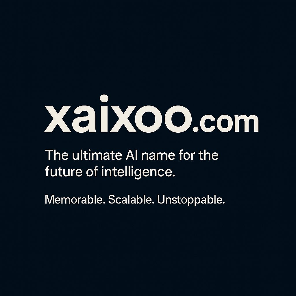 buyplanets's tweet photo. https://t.co/95gUnRJdq0 – the ultimate AI name for the future of intelligence.
Memorable. Scalable. Unstoppable.
#AI #xaixoo #FutureReady #AIAssistant #Branding #Tech https://t.co/tvNYo5UtNS