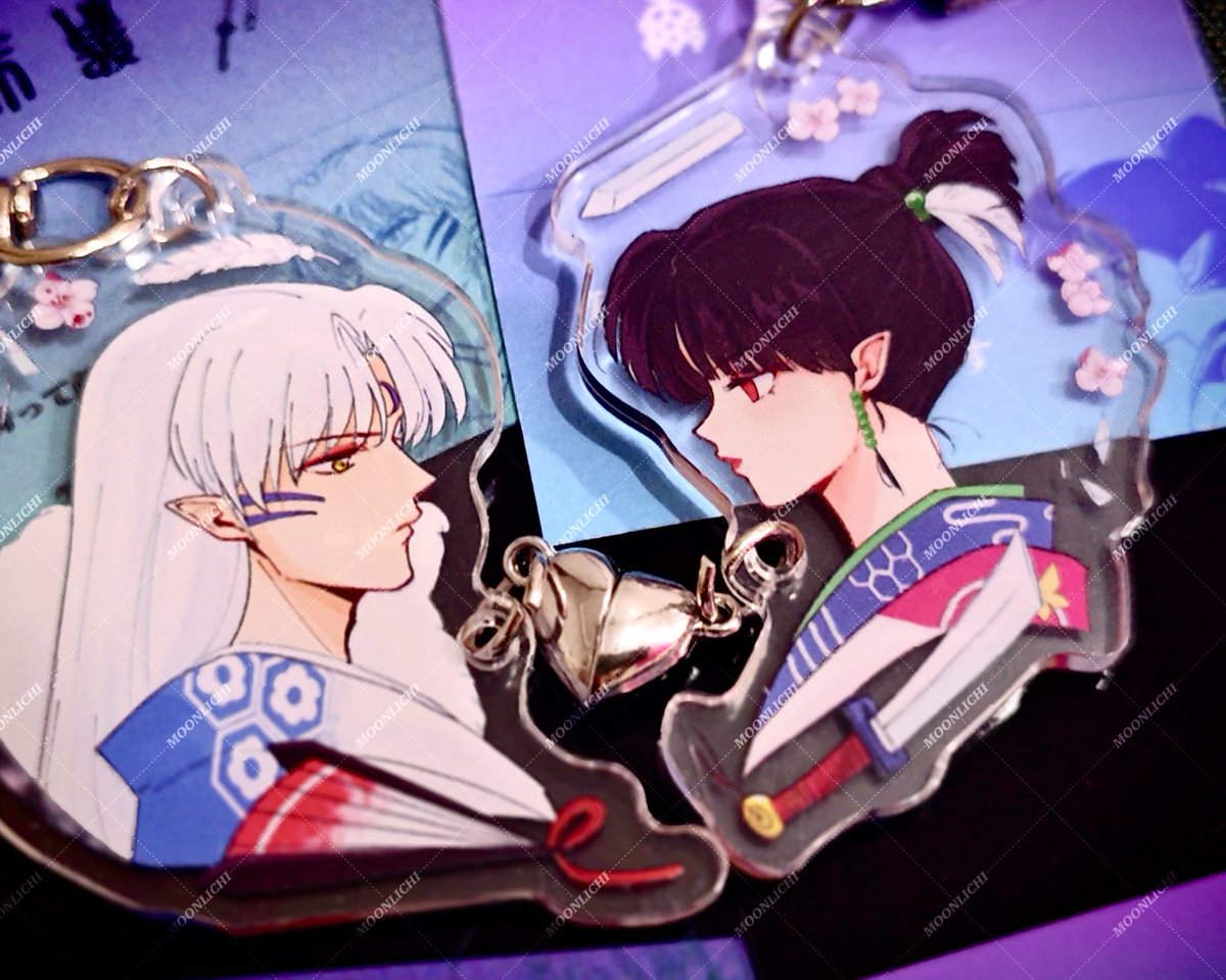 殺神アクキのサンプルが届きました✨❤️
Retweet if you are interested ✨😊
#sesshomaru #kagura #inuyasha