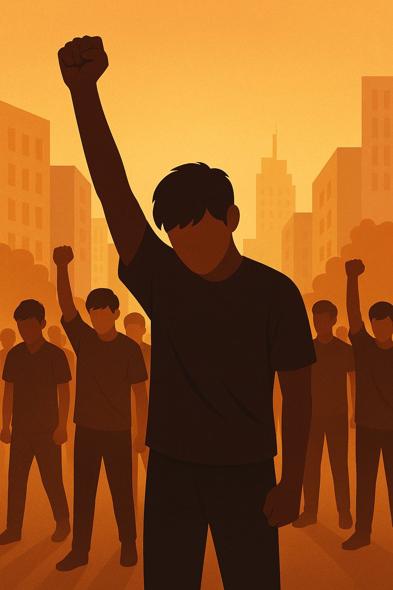 danny0916's tweet photo. This image is a cry of despair from young Koreans protesting against the current Korean government's suppression of religious persecution and freedom of expression!! https://t.co/J0oo3Aka6m