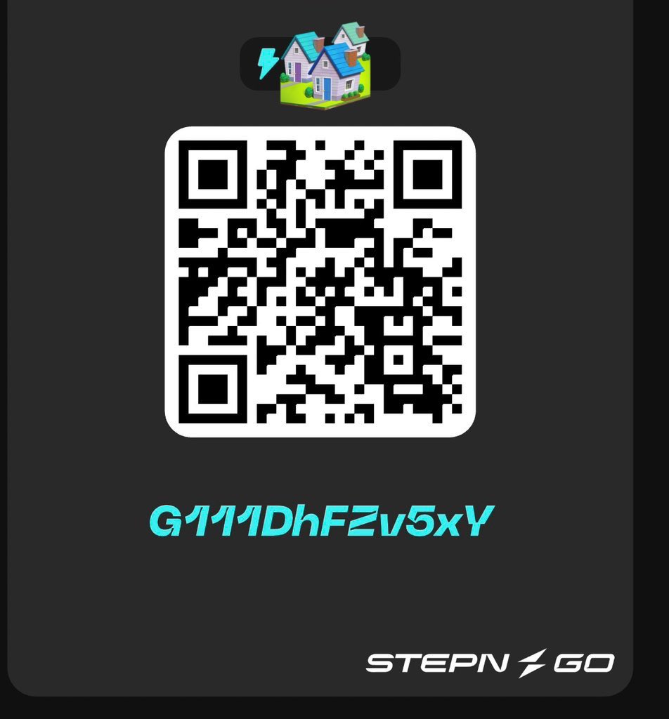 Super_Taxy's tweet image. 💻#MOOAR🧡mooar.com/r/SWXWKDNF

📲#StepN #ActivationCode🌈38832146

💳 #GMTPay 🛒🏃🏼‍♂️🏃🏻‍♀️ GMTef23eI

📲#StepnGO 🫵 G111DhfG5yzo
⚡️ ⚡️ ⚡️
👟 #GiftBag 🤜💜🤛G111DhFZv5xY
🏃🏻🏃🏻‍♀️🏃🏼‍♂️💨              
👀