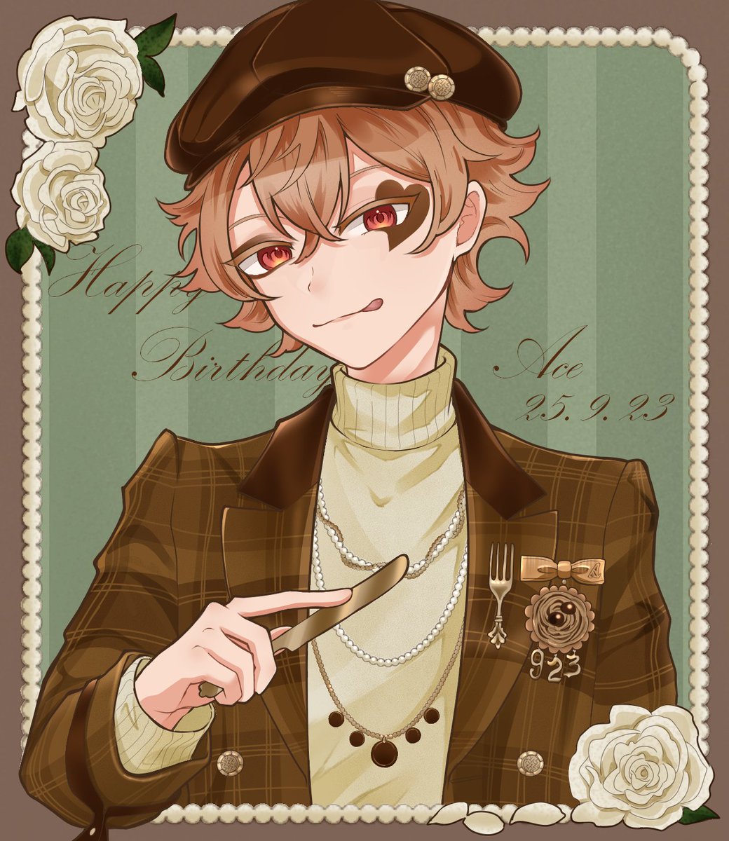 omiso_5hn's tweet photo. 𝐇𝐚𝐩𝐩𝐲 𝐁𝐢𝐫𝐭𝐡𝐝𝐚𝐲🤎
#エース・トラッポラ誕生祭2025
#エース・トラッポラ生誕祭2025 https://t.co/zFka88mtYY