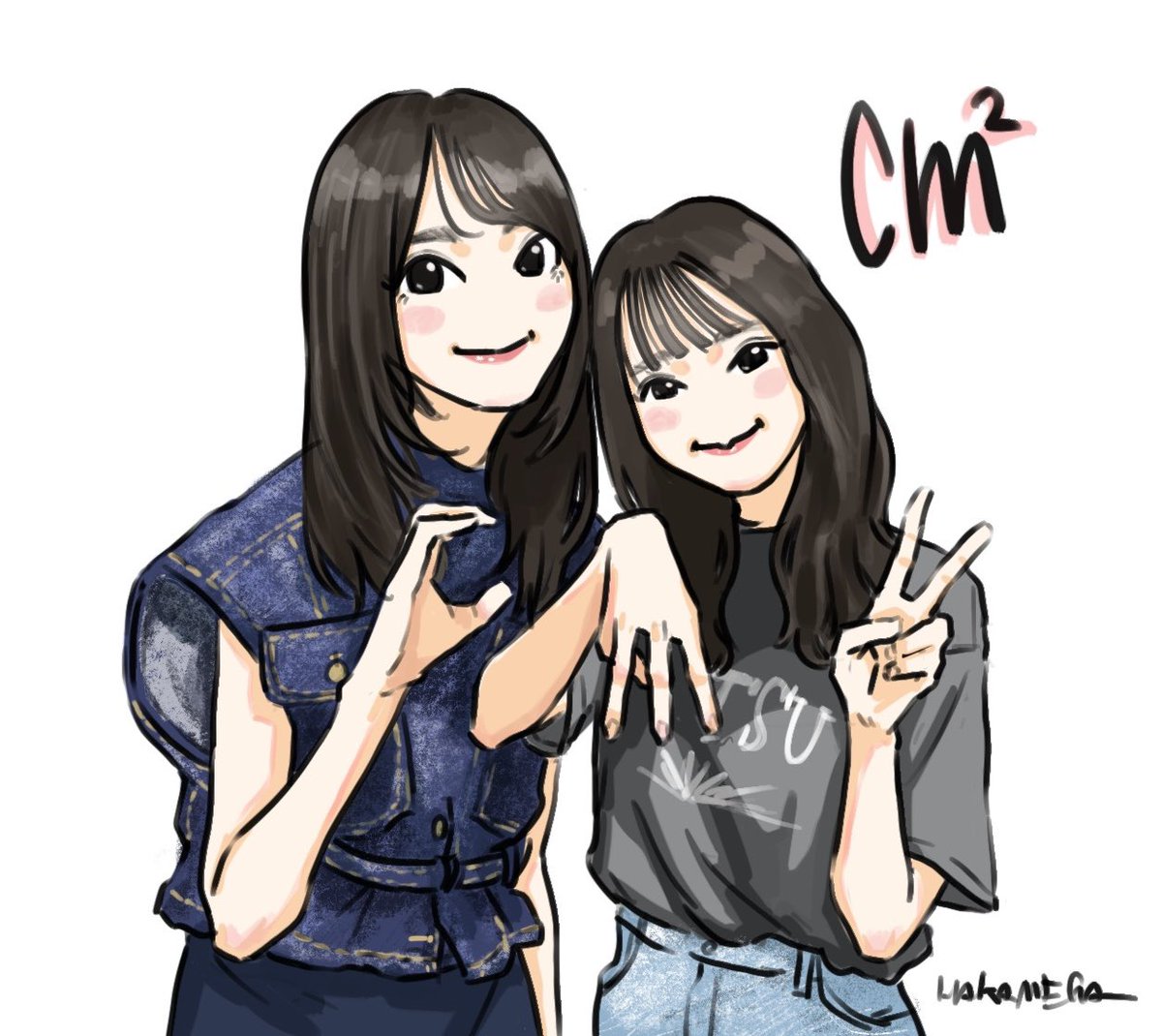 amaimon525's tweet image. 『センチメンタルツー』

#乃木のの #弓木奈於 #菅原咲月