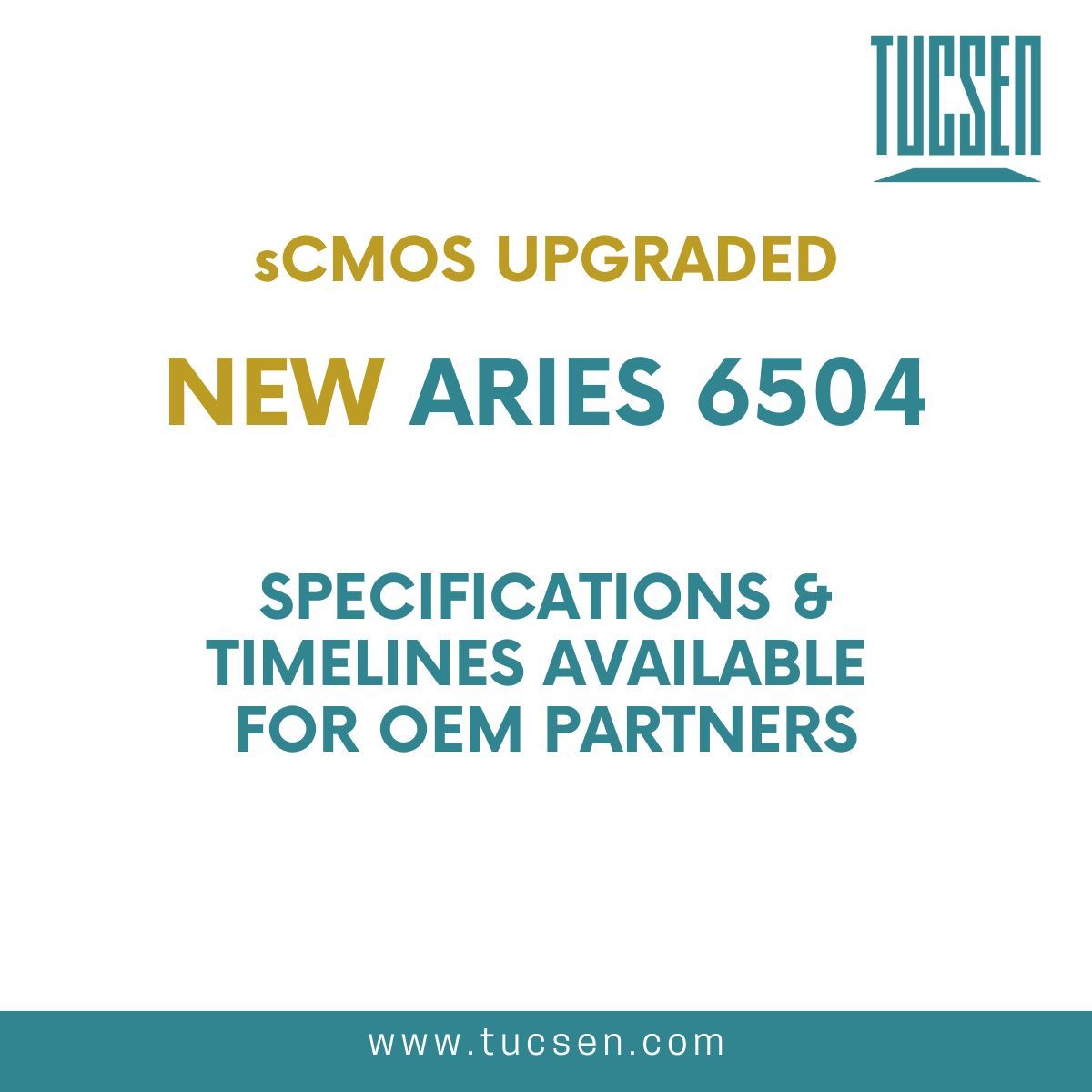 tucsen's tweet photo. The sensor goes fast and so do we....  We are launching this new technology in partnership with Gpixel and we are both very excited!  If you make a system using old sCMOS technology, lets discuss how we future proof your system and supply chain. https://t.co/JJhu0dL48l