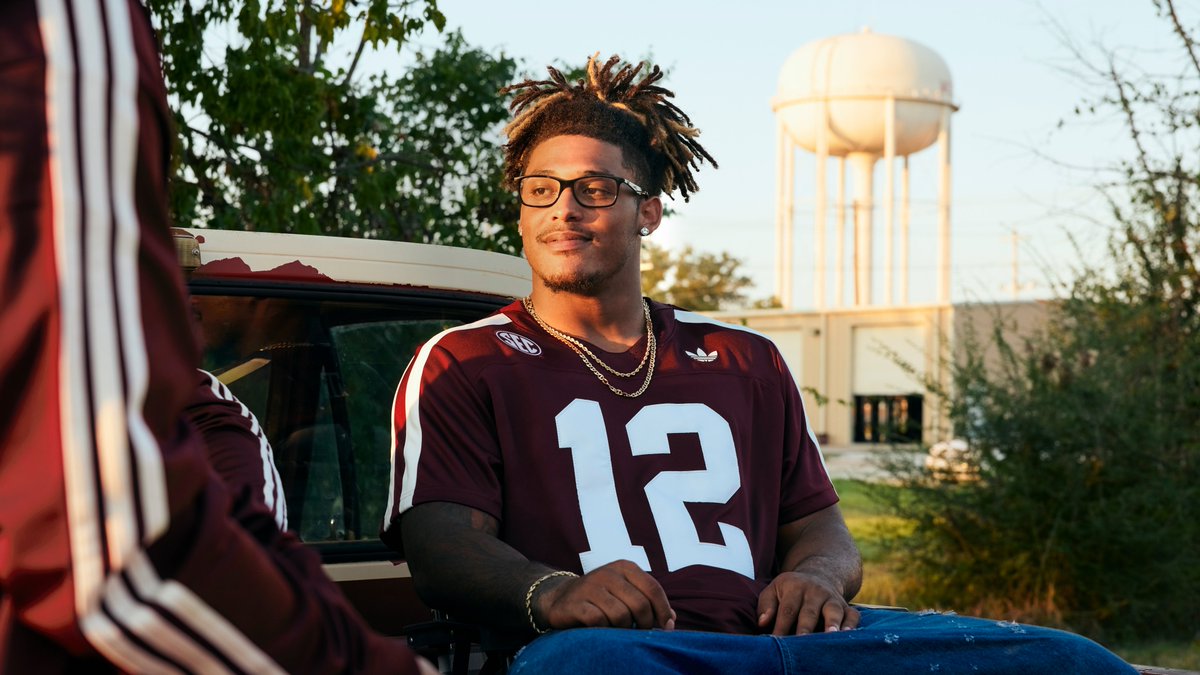 adidas Football US (@adidasfballus) on Twitter photo 1975 🔀 2025 <a href="/AggieFootball/">Texas A&M Football</a>
Introducing the first ever Trefoil x Texas A&M football jersey. Taking inspiration from the past with a twist of Originality. 1975 🔀 2025 <a href="/AggieFootball/">Texas A&M Football</a>
Introducing the first ever Trefoil x Texas A&M football jersey. Taking inspiration from the past with a twist of Originality.
