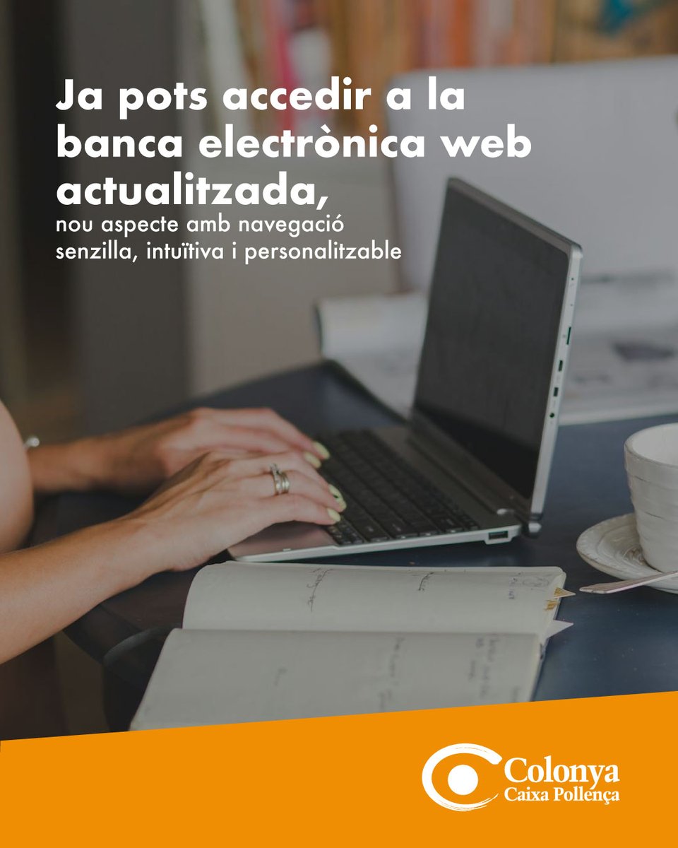 Ja disponible la nova banca electrònica web de Colonya:
✔️ Més senzilla
✔️ Més intuïtiva
✔️ Més personalitzable

👉 Gestiona les teves finances amb facilitat!

#Colonya #BancaOnline