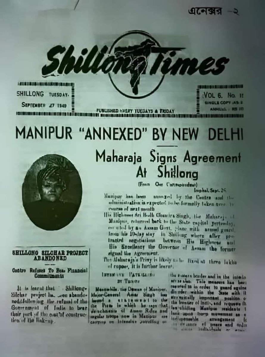 Discussions about Manipur’s merger with India often provoke quick, defensive reactions. Manipur is part of India and will remain so. Such reactions often shut down the deeper question of why emotions around the merger continue to resurface.