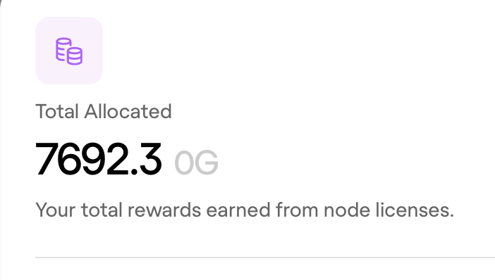 ilyessghz2's tweet photo. 9 Nodes, cost me 3300$ ...  and gave an allocation of 7692 $0G, currently valued at 41 000$ ...

only in crypto ... https://t.co/l45gl4P2dA
