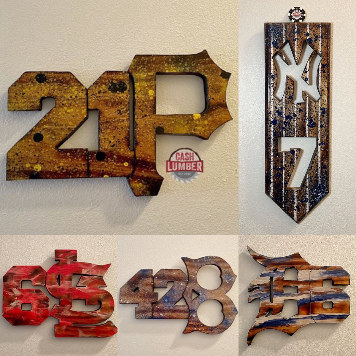 1Cash28's tweet image. Cash Lumber commissions are open but we are down to the last few guaranteed holiday orders. DM today if you’re thinking of a Christmas gift or any custom piece. 
Reposts appreciated. Thanks!
@84baseballcards
@TheHobby247
@NickPerry8
@HobbyRetweet_
#TBBReposts
