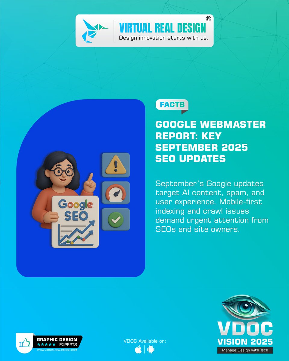 VRD40's tweet image. 💡 WhatsApp patches critical iOS/macOS exploit—update now! 🔒
💡 Google Sept ’25 SEO hits AI content &amp;amp; mobile-first 📈
💡 Apple’s “Liquid Glass” UI: bold or broken? 🤔
💡 Amazon + Netflix ads via Amazon DSP 🎬
🔗 virtualrealdesign.com/vdoc-vision-20…

#TechNews #GoogleSEO  #VDOCVision2025
