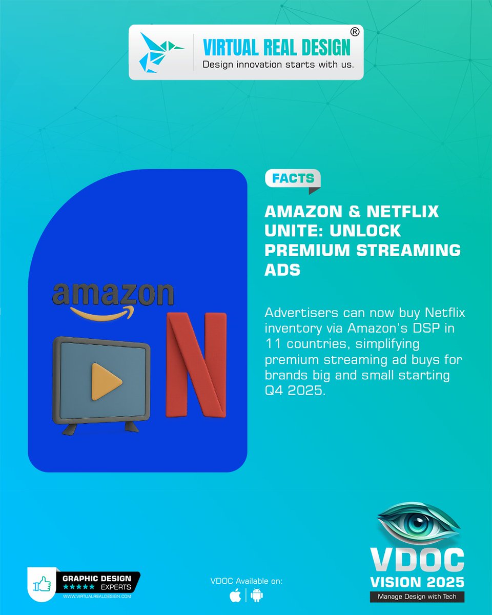 VRD40's tweet image. 💡 WhatsApp patches critical iOS/macOS exploit—update now! 🔒
💡 Google Sept ’25 SEO hits AI content &amp;amp; mobile-first 📈
💡 Apple’s “Liquid Glass” UI: bold or broken? 🤔
💡 Amazon + Netflix ads via Amazon DSP 🎬
🔗 virtualrealdesign.com/vdoc-vision-20…

#TechNews #GoogleSEO  #VDOCVision2025