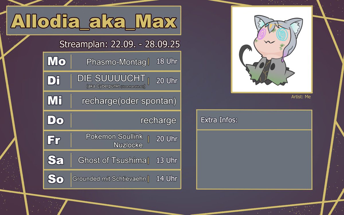 Allodia_aka_Max ๐ GerVtuber | @Dokomi (@allodia_aka_max) on Twitter photo ใโ Neue Woche - neuer Plan โใ ใโ Neue Woche - neuer Plan โใ