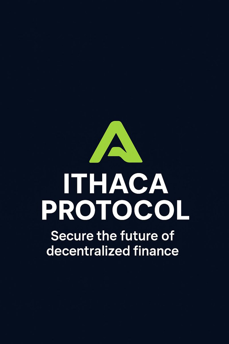 NnajioforFranc8's tweet image. Building the future of DeFi starts with strong foundations. 🌐✨
@IthacaProtocol is that foundation powering liquidity, scalability, and security for the next generation of decentralized finance. 🚀

#DeFi #Crypto #IthacaProtocol