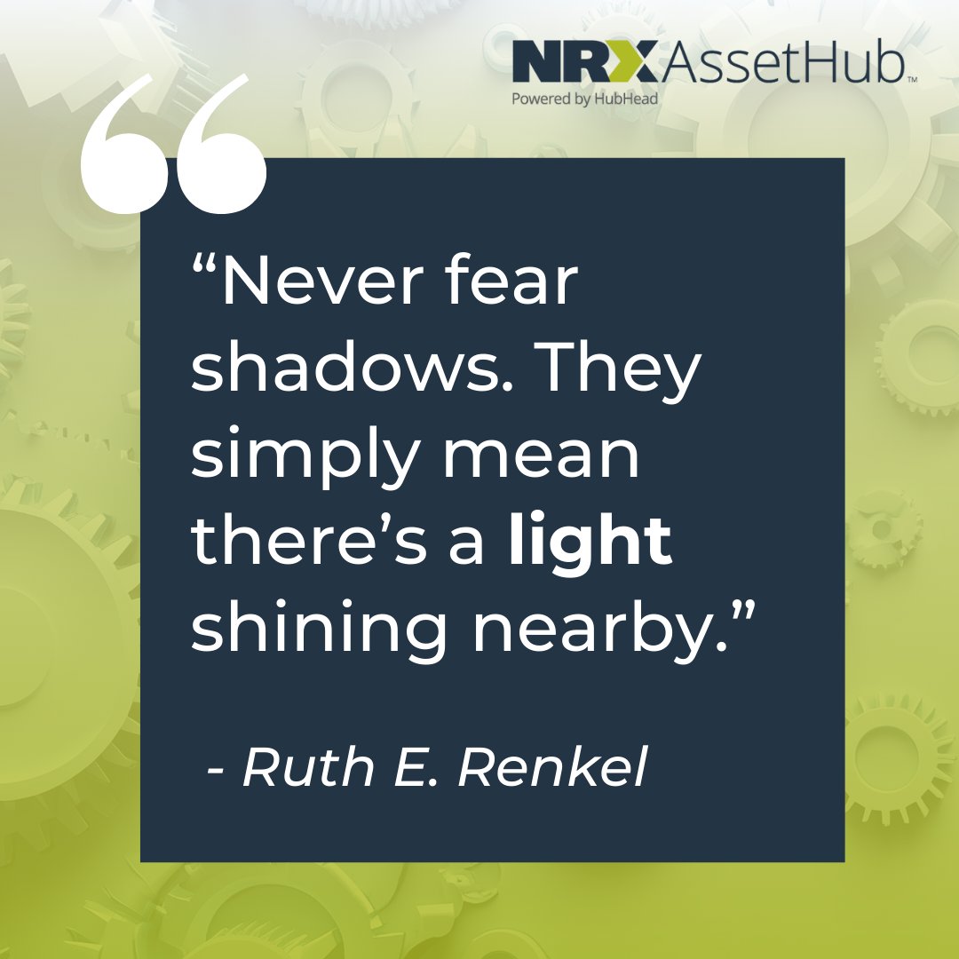 NRXAssetHub's tweet image. “Never fear shadows. They simply mean there’s a light shining nearby.” #MotivationMonday #DataSeer