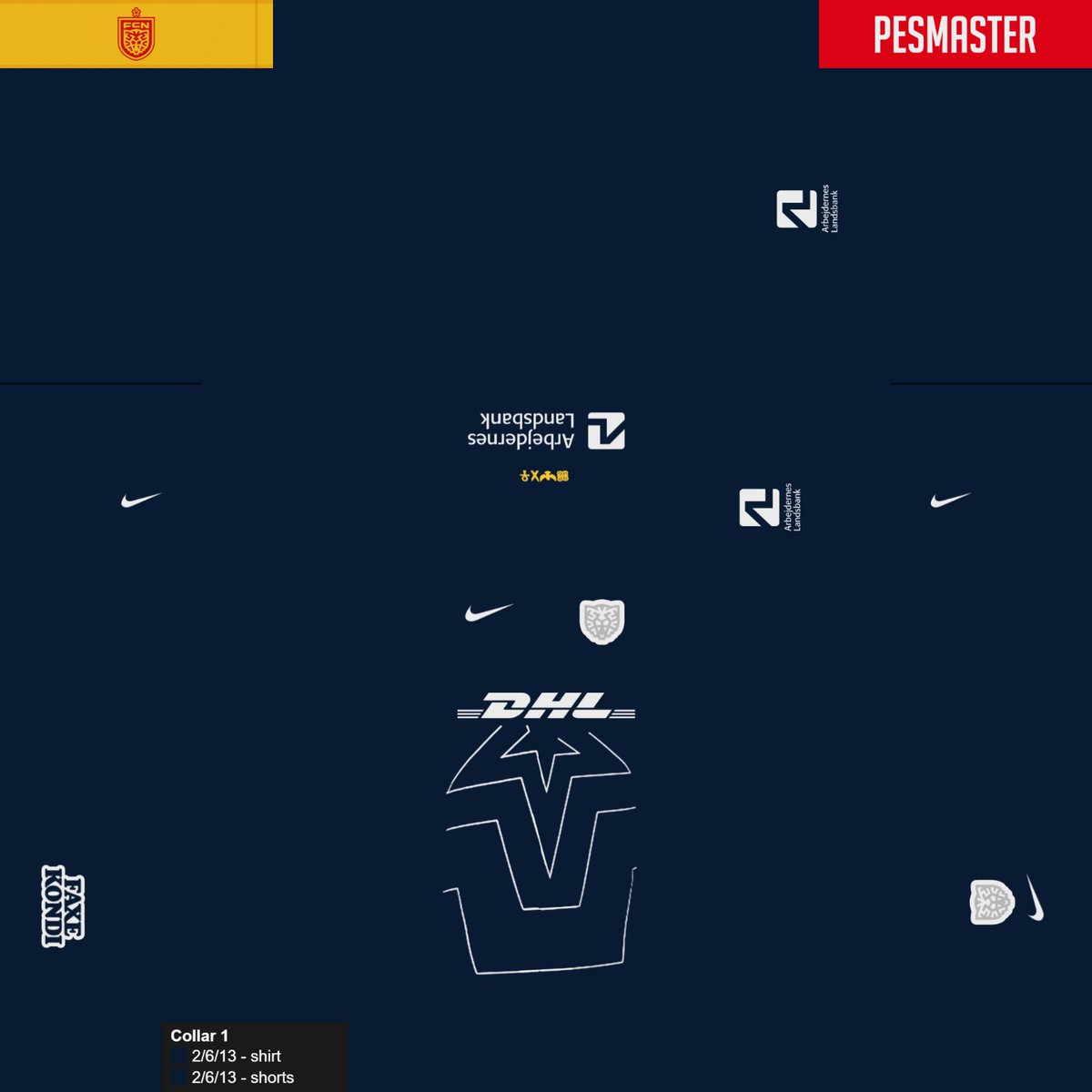 VictorM14377650's tweet image. FC NORDSJAELLAND KIT 25-26
#PES #pesmaster #eFootball #eFootball2025 #eFootball2026