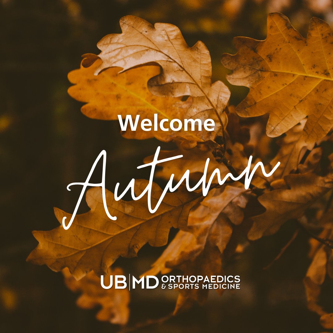 UBMDOrtho's tweet image. Happy Fall! 🍁 As the season changes, it’s the perfect time to get moving, stay active, and take care of your joints and muscles. Whether you're hiking, raking or cheering on your team — we are here to keep you moving pain-free this season.
#HappyFall #ExpertiseIsEverything