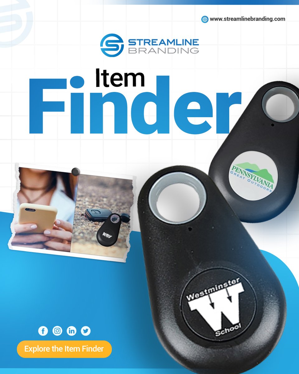 StreamlineBrand's tweet image. Never lose track again. 🔑📍
The Item Finder syncs with Apple’s Find My app—no subscription needed. MFi-certified &amp;amp; works like an AirTag. Perfect for keys, bags, luggage or pets—your brand stays top of mind.

👉 tinyurl.com/3m4pn2h3

#BrandedTech #StreamlineBranding