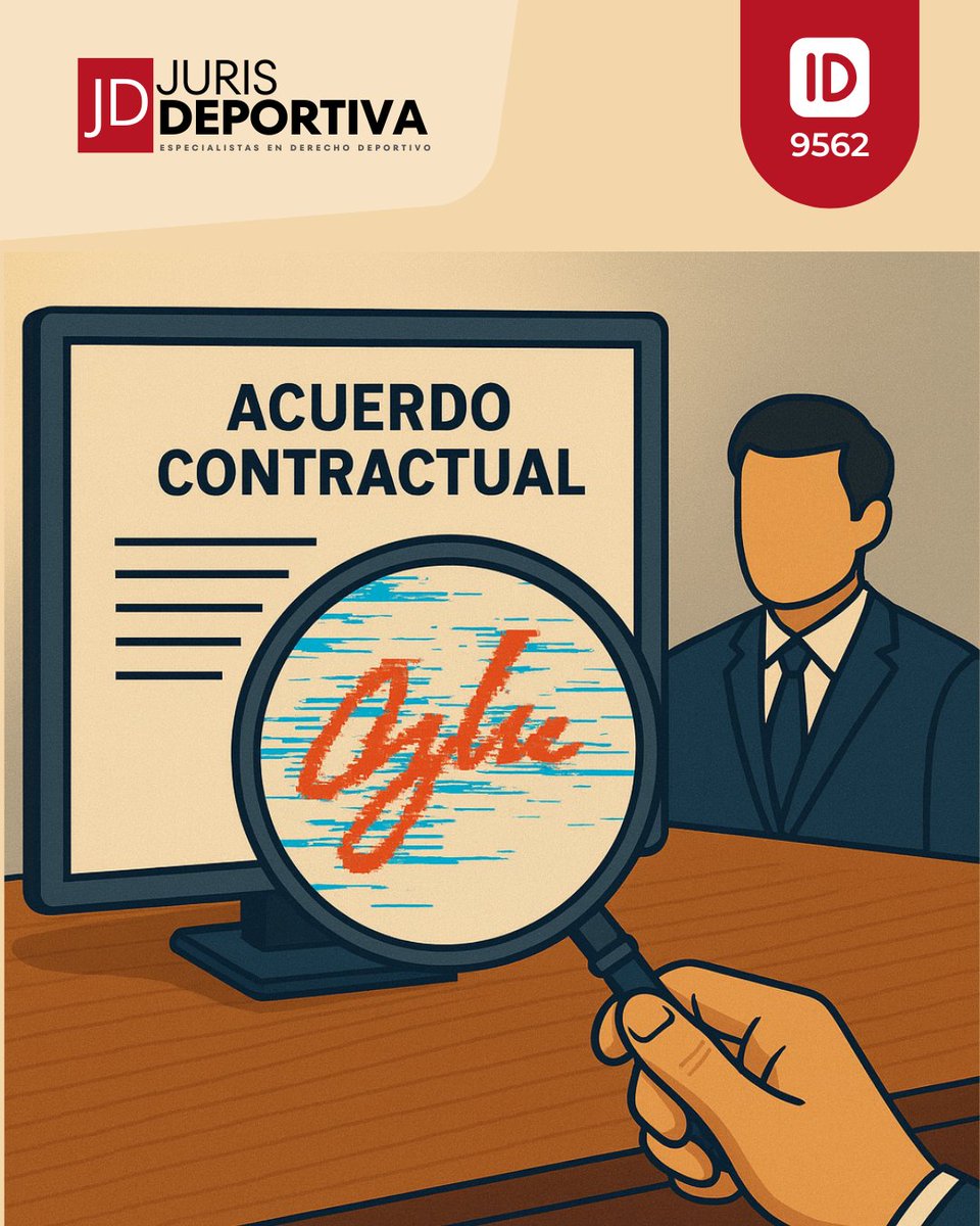 Firma digital y jurisdicción (TAS) – El club alegó que su firma digital fue añadida sin consentimiento, pero su conducta posterior confirmó el acuerdo.

Sentencia completa: jurisdeportiva.com/lista/firma-di…