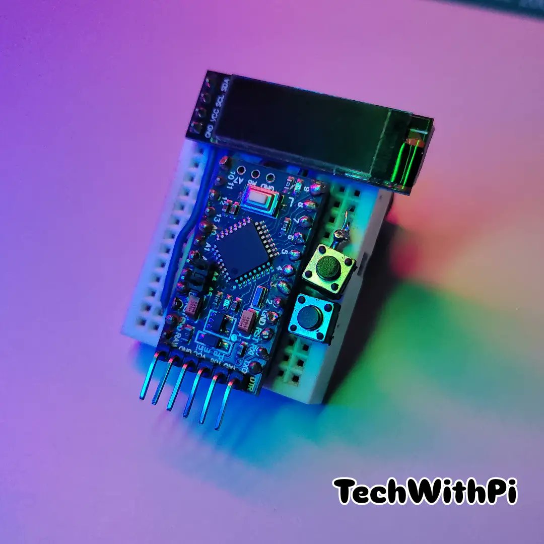 TechWithpi's tweet image. Arduino Mini Smartwatch | A Real Wearable Tech

#diy #DIYprojects #smartwatch

@arduino