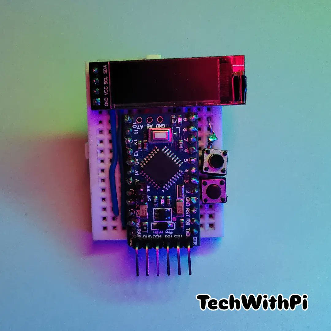 TechWithpi's tweet image. Arduino Mini Smartwatch | A Real Wearable Tech

#diy #DIYprojects #smartwatch

@arduino