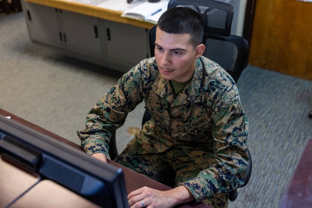 Today marks the first day of Cybersecurity Awareness Month! Cybersecurity awareness is crucial in today’s digital age, as the frequency and sophistication of cyber threats continue to rise. 
Stay vigilant and safe online.
#ReadyUSMC
#SafetyFirst
📸 Cpl. Jennifer E. Reyes