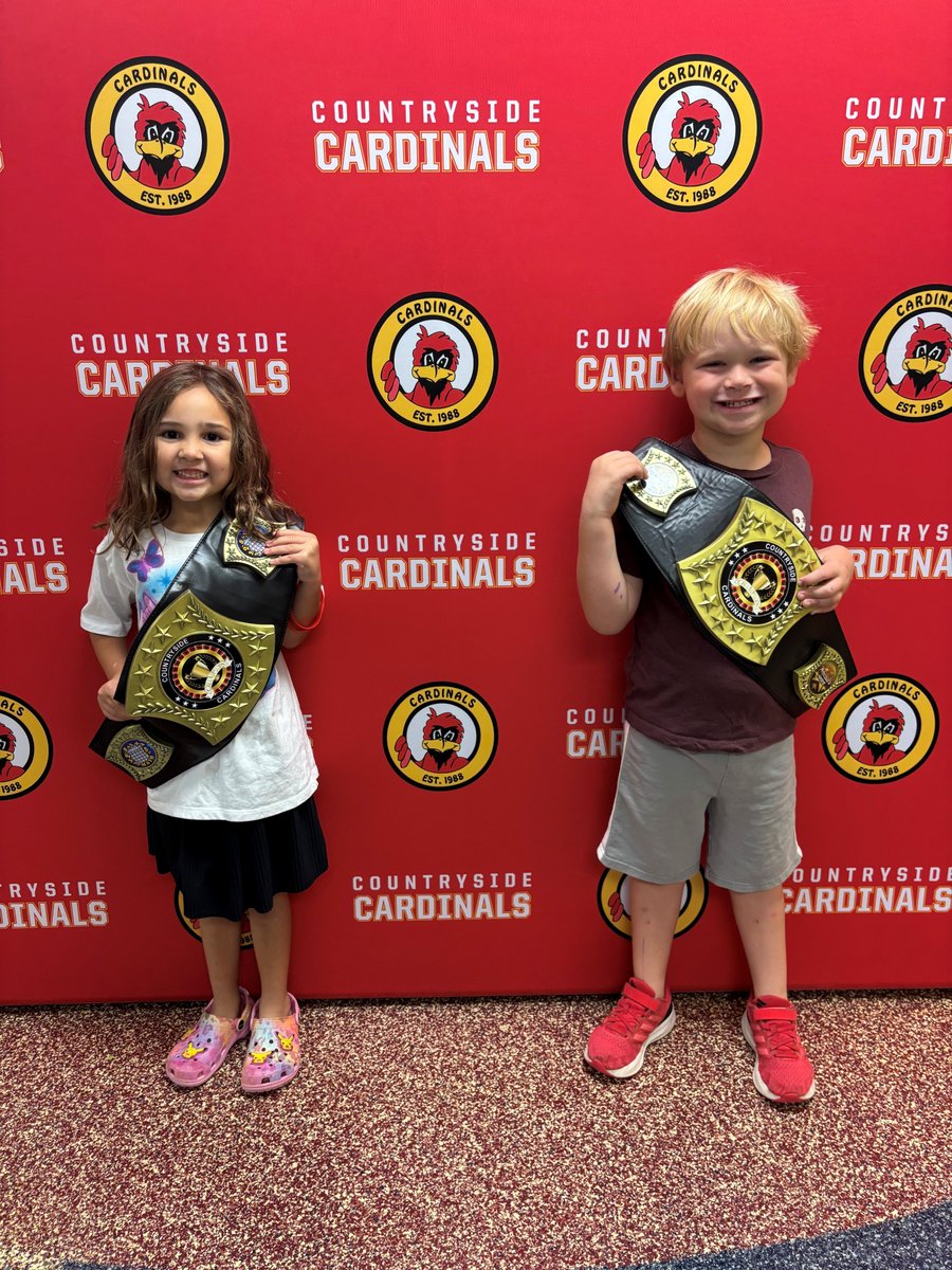 CS_Cardinal's tweet image. Congratulations to the first CHAMPIONS of our 2025-2026 school year!