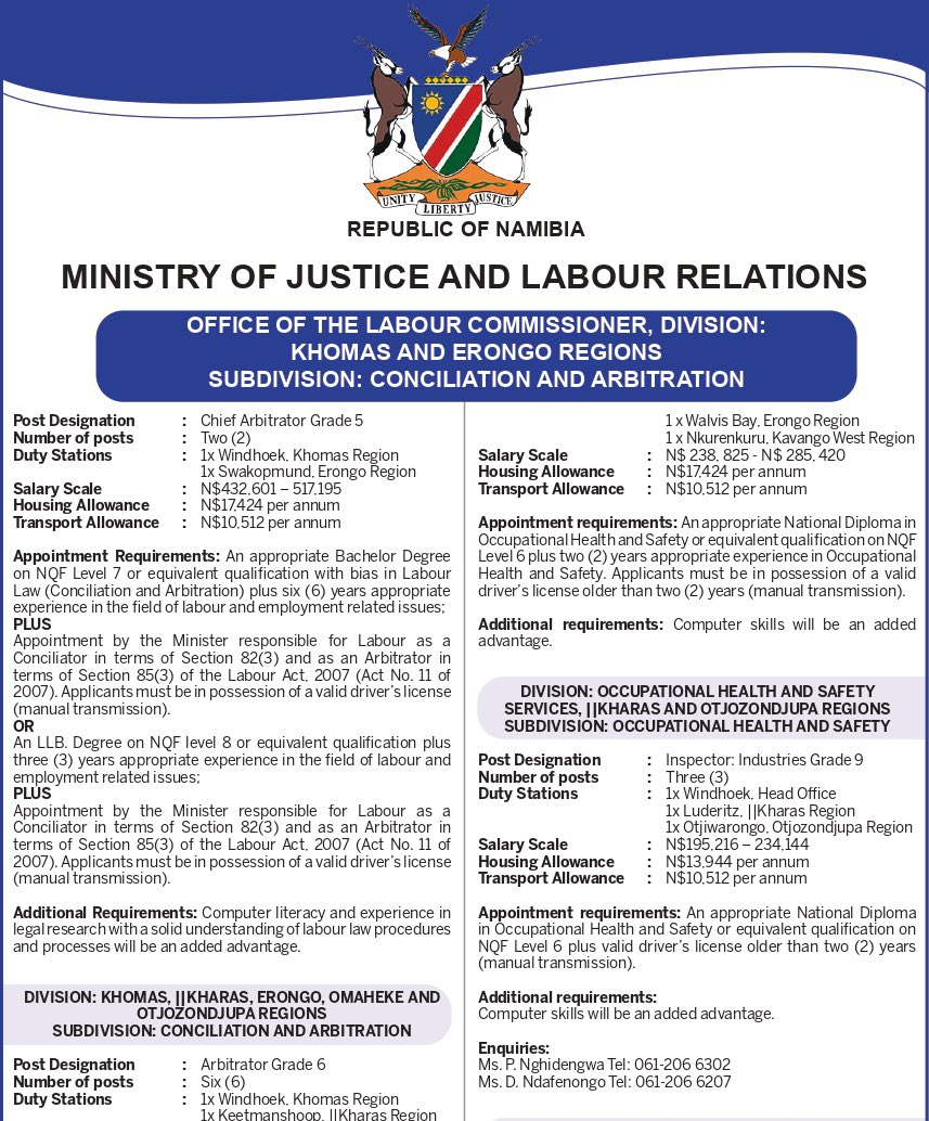 Ministry of Justice and Labour Relations tweet media