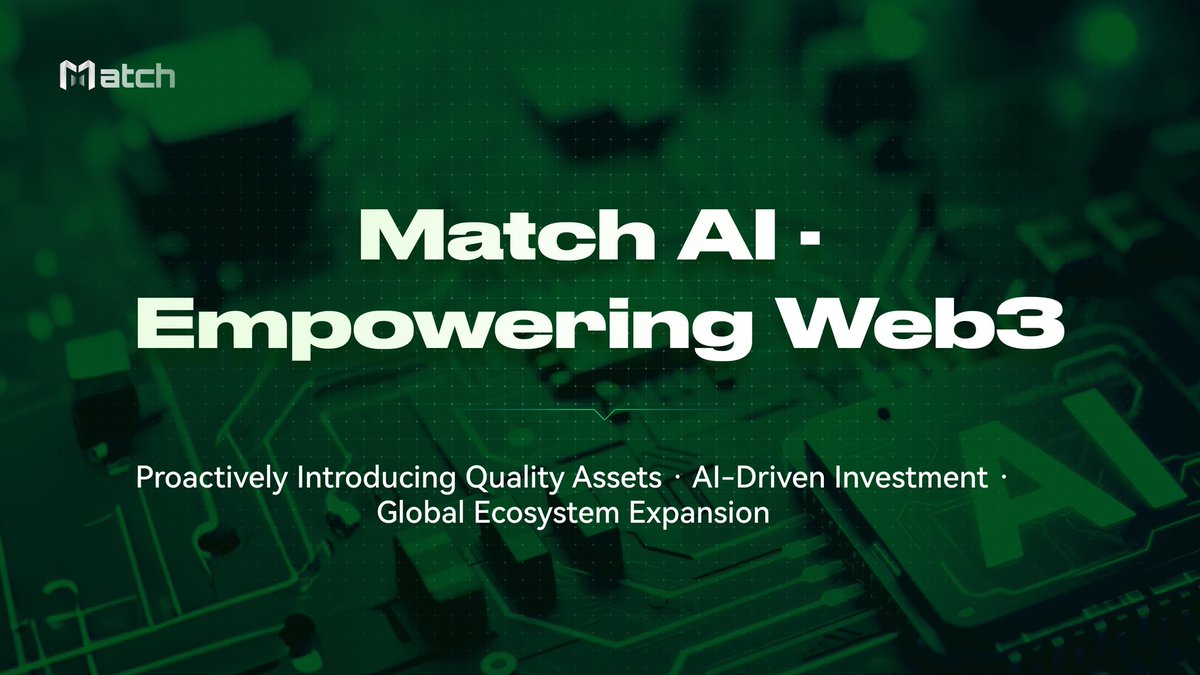 Match_IDN's tweet image. 💡 #BullMarket udah di depan mata!
🤖 #Match #AI siap jadi partner kamu: cari aset cuan, minim risiko, max profit! 🚀
👉 Yuk gabung bareng komunitasnya, biar nggak FOMO!

#RFG #Web3