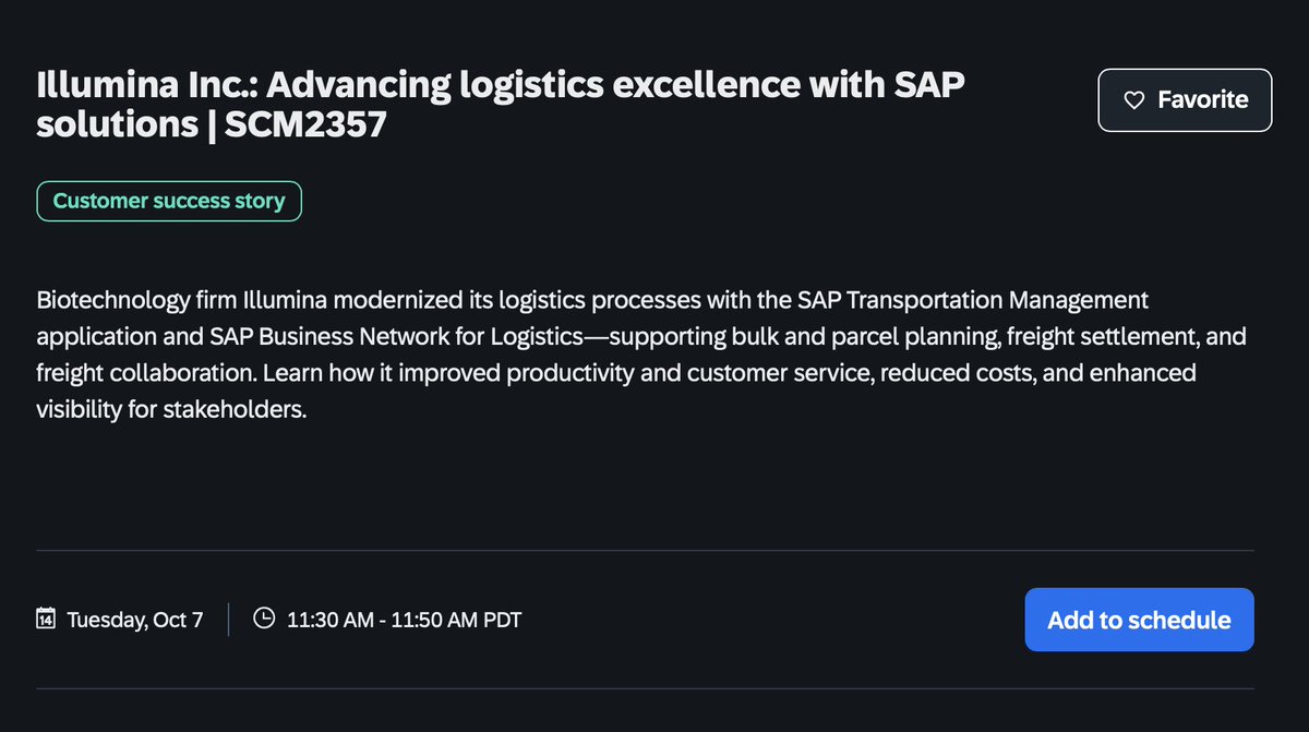 TheXpertMinds's tweet image. Just two weeks until #SAPConnect! Join us to discover how our customer improved productivity and customer service, reduced costs, and improved stakeholder visibility with #SAPTM and #SAPBusinessNetwork for logistics.

#SAPBN4L #transportationmanagement #logistics #supplychain