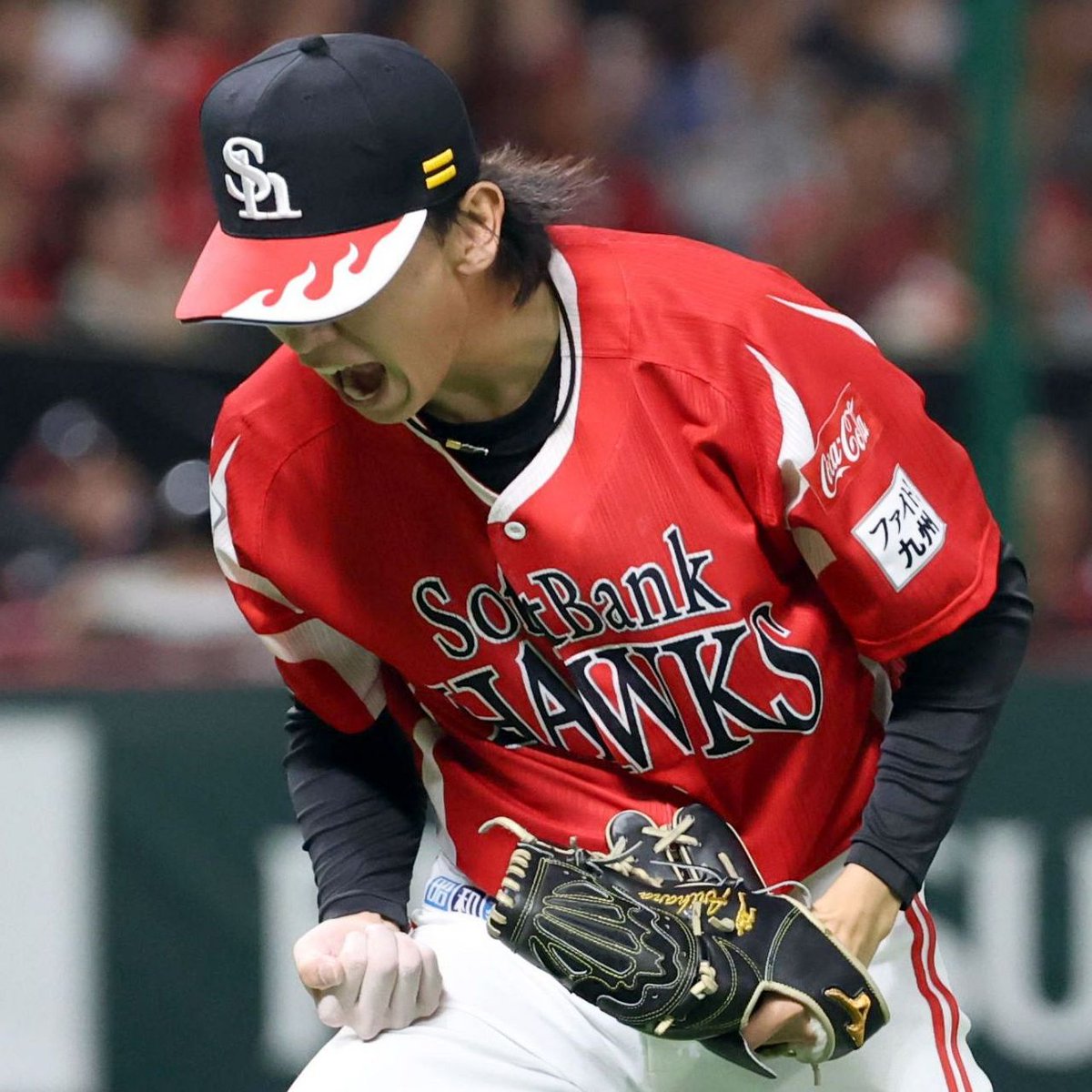 元ソフトバンクホークス攝津投手支給スパイク 元ソフトバンクホークス攝津投手支給スパイク