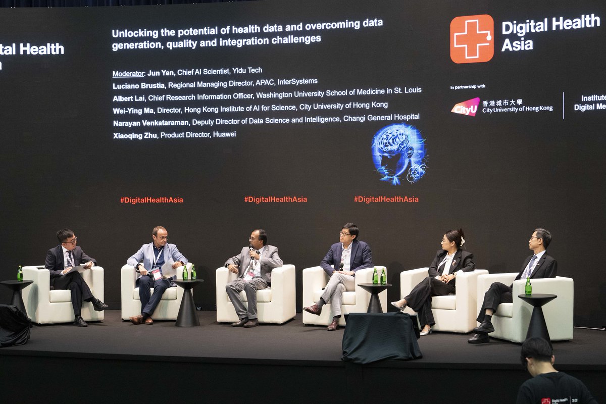 From Sept. 8-10, Digital Health Asia 2025 united leaders from health care, academia, government, pharmaceuticals and technology to advance digital health care. Albert Lai, PhD, featured in a panel titled “Unlocking the Potential of Health Data.” Learn more lnkd.in/gUsr4W9p