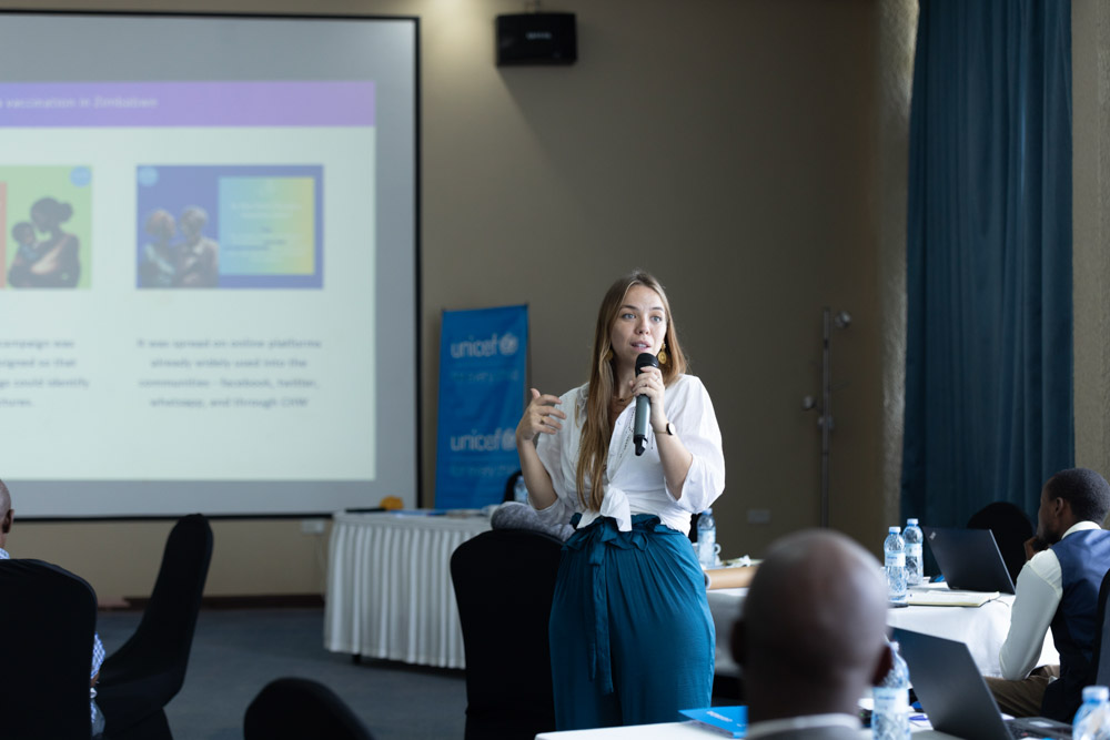Visual sneak peek into a 5 day training on Social and Behaviour Change in communities by UNICEF Uganda.

Participants dove deep into Human-Centred Design, facilitated by UNICEF SBC Consultant Lucie Friedrich.

Training was about putting people at the center of health solutions.