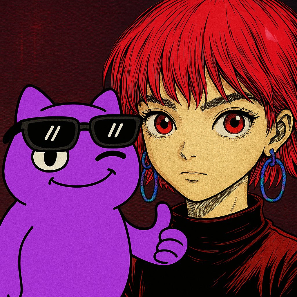 scratchablemon's tweet image. 🟪 Scratchable Monads x Poply x Monad Insights GIVEAWAY 🎉
🔥 10 Poply x MONI WL Spots🔥
✅ Tasks:
1️⃣ Follow us, @poply_xyz & @Monad_Insights
2️⃣ Like & RT the Poply x MONI Collection launch post: x.com/Monad_Insights…
3️⃣ Drop your wallet below
⏳ 24 HOURS ONLY!
Let’s…