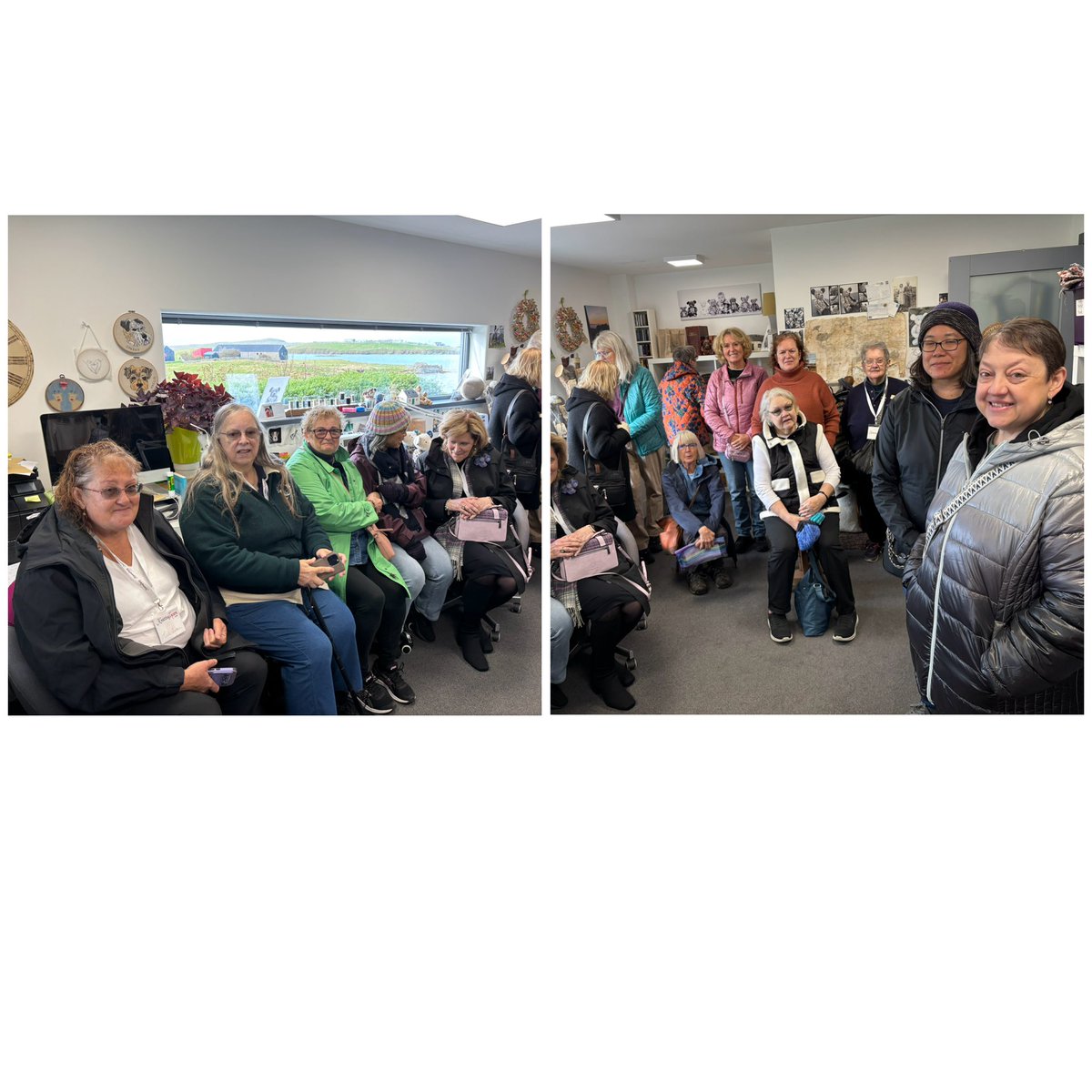 Burra Bears (@burrabears) on Twitter photo Monday morning we welcomed June from <a href="/Knitting_Tours/">KnittingTours.Com</a> and her 'Best of Shetland' textile tour group, lovely to meet you all, enjoy our beautiful Islands and come back soon 
#burrabears #shetland Monday morning we welcomed June from <a href="/Knitting_Tours/">KnittingTours.Com</a> and her 'Best of Shetland' textile tour group, lovely to meet you all, enjoy our beautiful Islands and come back soon 
#burrabears #shetland