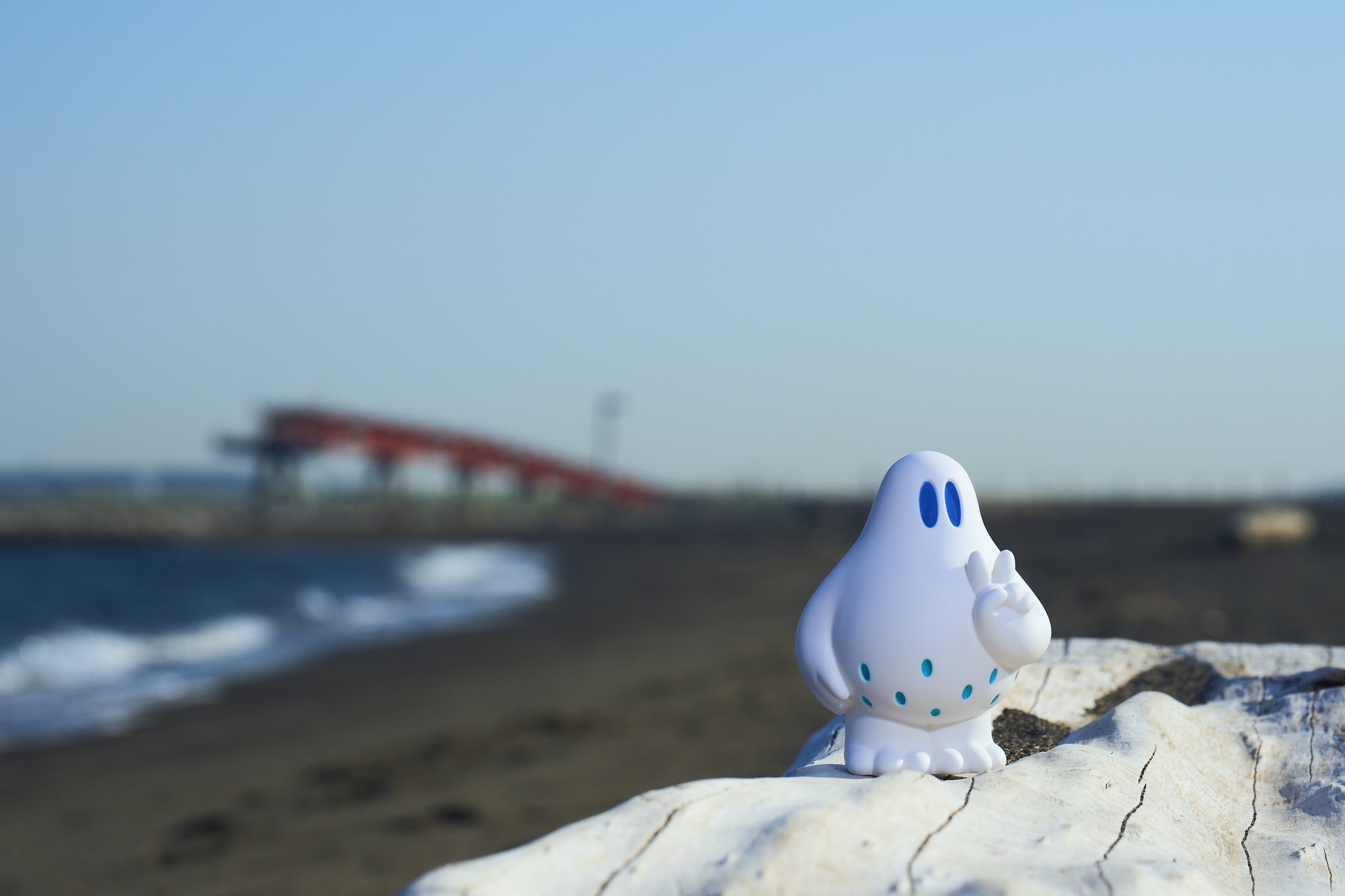 4体set】ななしのおばけちゃん×イエティ君 ソフビ/7779